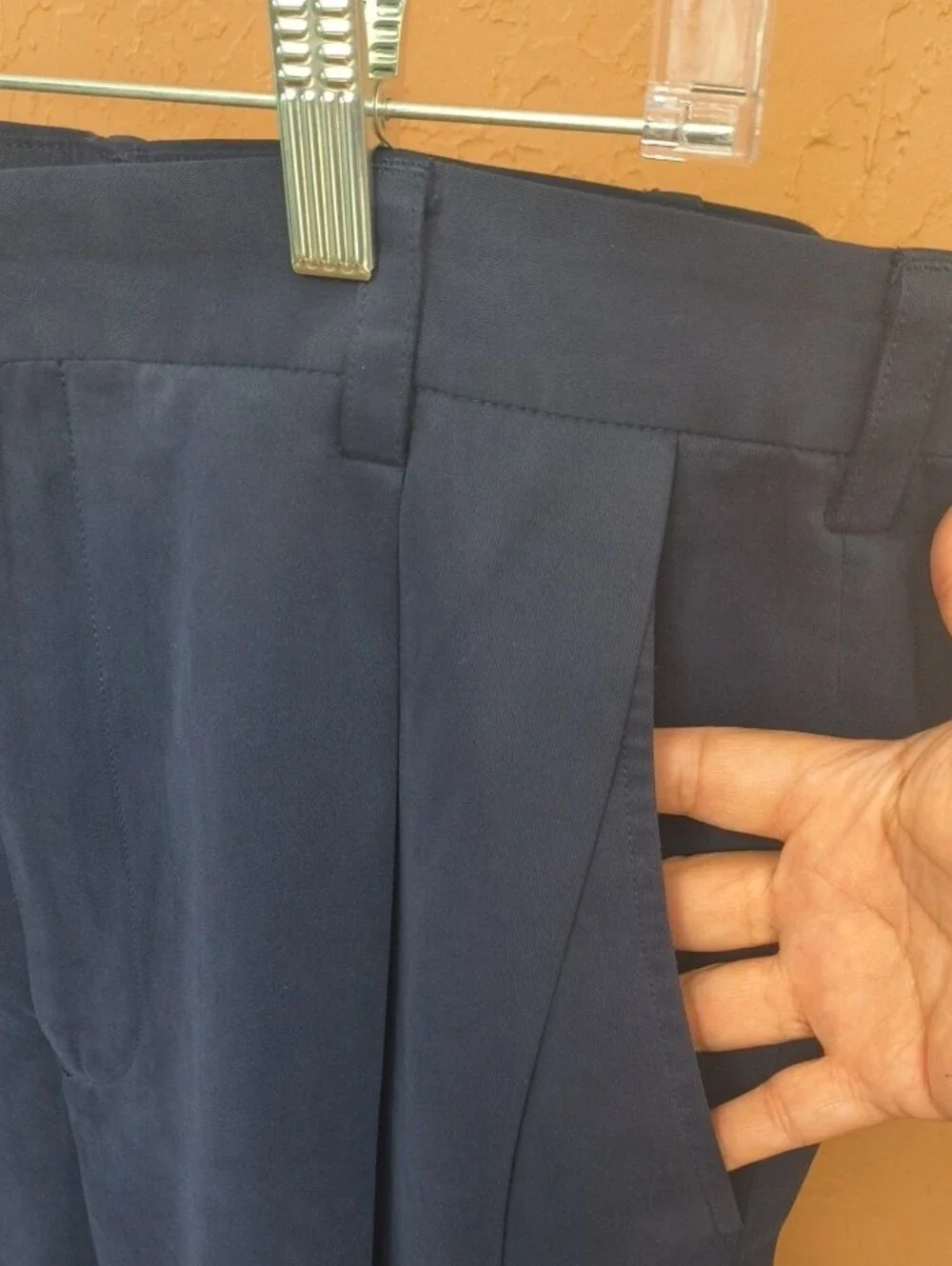 Izod Men's Navy Golf Pants Pleated Size 30 X 30